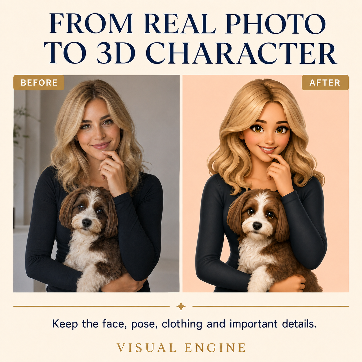Turn Any Photo Into a Viral 3D Character